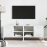 Meubles TV 2 pcs blanc 68x39x50,5 cm acier 623011623011