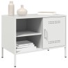 Meubles TV 2 pcs blanc 68x39x50,5 cm acier 623011623011
