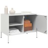 Meubles TV 2 pcs blanc 68x39x50,5 cm acier 623011623011