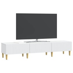 Meuble TV Blanc 147 x 34,5 x 30 cm Bois d'ingénierie 623013623013