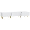 Meuble TV Blanc 147 x 34,5 x 30 cm Bois d'ingénierie 623013623013