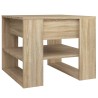 Table basse chêne sonoma 55,5x55x45 cm bois d'ingénierie 623019623019