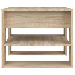 Table basse chêne sonoma 55,5x55x45 cm bois d'ingénierie 623019623019