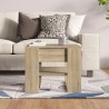 Table basse chêne sonoma 55,5x55x45 cm bois d'ingénierie 623019623019