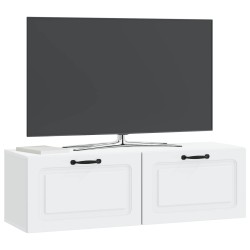 Meuble TV mural Blanc 98 x 31 x 30 cm Bois d'ingénierie 623021623021