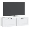 Meuble TV mural Blanc 98 x 31 x 30 cm Bois d'ingénierie 623021623021