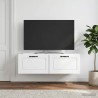 Meuble TV mural Blanc 98 x 31 x 30 cm Bois d'ingénierie 623021623021