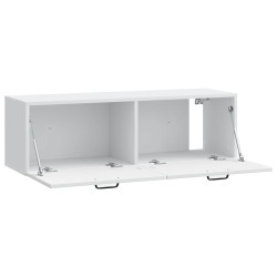 Meuble TV mural Blanc 98 x 31 x 30 cm Bois d'ingénierie 623021623021