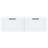 Meuble TV mural Blanc 98 x 31 x 30 cm Bois d'ingénierie 623021623021