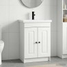 Ensemble de mobilier de salle de bain Blanc 56 x 37,5 x 81 cm 623026623026