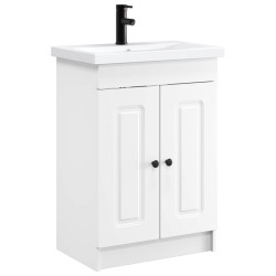 Ensemble de mobilier de salle de bain Blanc 56 x 37,5 x 81 cm 623026623026