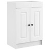 Ensemble de mobilier de salle de bain Blanc 56 x 37,5 x 81 cm 623026623026