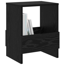 Étagère à magazines 2 pcs Chêne noir 35 x 30 x 45 cm 623028623028