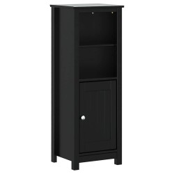 Meubles de salle de bain 3 pcs BERG noir bois de pin massif 623033623033