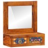 Meuble mural Marron 40 x 20 x 50 cm Bois d'Acacia Massif 623034623034