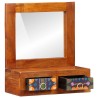 Meuble mural Marron 40 x 20 x 50 cm Bois d'Acacia Massif 623034623034