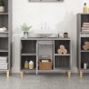 Meuble d'évier sonoma gris 80x33x60 cm bois d'ingénierie 623036623036