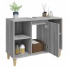Meuble d'évier sonoma gris 80x33x60 cm bois d'ingénierie 623036623036