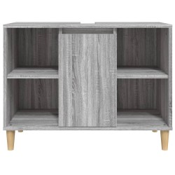 Meuble d'évier sonoma gris 80x33x60 cm bois d'ingénierie 623036623036