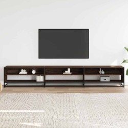 Meuble TV chêne marron 270x40x46 cm bois d'ingénierie 623037623037