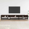 Meuble TV chêne marron 270x40x46 cm bois d'ingénierie 623037623037