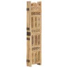 Cloison de séparation 5 panneaux 200x165 cm Bois de manguier 623044623044