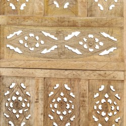 Cloison de séparation 5 panneaux 200x165 cm Bois de manguier 623044623044