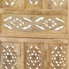 Cloison de séparation 5 panneaux 200x165 cm Bois de manguier 623044623044