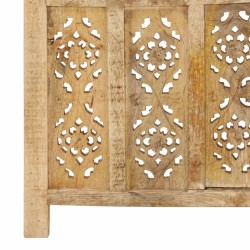 Cloison de séparation 5 panneaux 200x165 cm Bois de manguier 623044623044