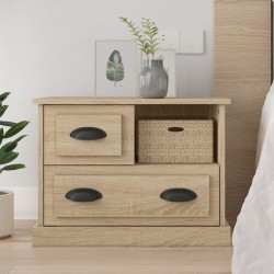 Table de chevet chêne sonoma 60x39x45 cm 623045623045