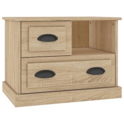 Table de chevet chêne sonoma 60x39x45 cm 623045623045