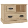 Table de chevet chêne sonoma 60x39x45 cm 623045623045