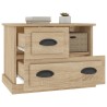 Table de chevet chêne sonoma 60x39x45 cm 623045623045