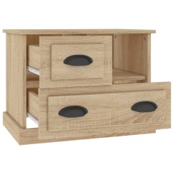 Table de chevet chêne sonoma 60x39x45 cm 623045623045