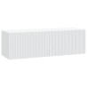 Meuble TV mural Blanc 98 x 31 x 30 cm Bois d'ingénierie 623047623047