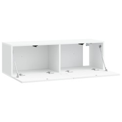 Meuble TV mural Blanc 98 x 31 x 30 cm Bois d'ingénierie 623047623047
