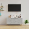 Meuble TV Gris béton 102x44,5x50 cm Bois d'ingénierie 623052623052