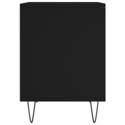Tables de chevet 2 pcs noir 40x35x50 cm bois d’ingénierie 623054623054
