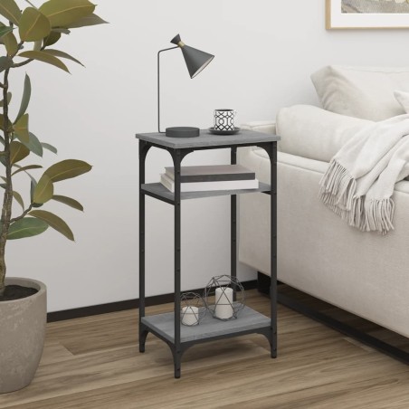 Table d'appoint Sonoma gris 40x30x75 cm Bois d'ingénierie 623057623057