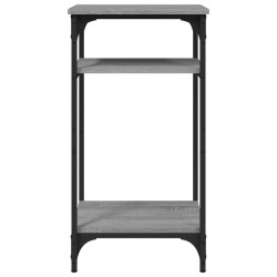 Table d'appoint Sonoma gris 40x30x75 cm Bois d'ingénierie 623057623057
