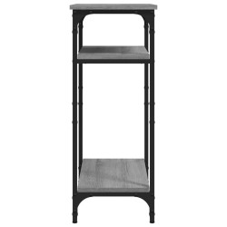 Table d'appoint Sonoma gris 40x30x75 cm Bois d'ingénierie 623057623057