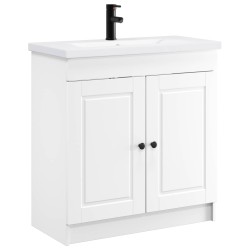 Ensemble de mobilier de salle de bain Blanc 78,5 x 37,5 x 81 cm 623060623060