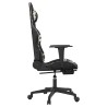 Chaise de jeu de massage repose-pied Noir&Camouflage Similicuir 623066623066