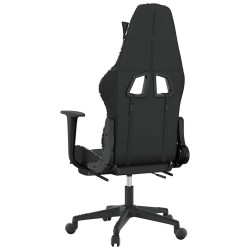 Chaise de jeu de massage repose-pied Noir&Camouflage Similicuir 623066623066
