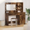 Table de Toilette avec tiroir 2 pcs Marron Bois d'ingénierie 623069623069