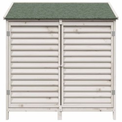 Abri de jardin Blanc 106 x 56 x 113,5 cm Bois de Sapin Massif 623074623074