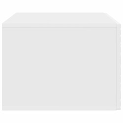 Meuble TV mural 98 x 31 cm Blanc Bois d'ingénierie 623075623075