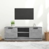 Meuble TV Gris béton 102x35x36,5 cm Bois d'ingénierie 623076623076