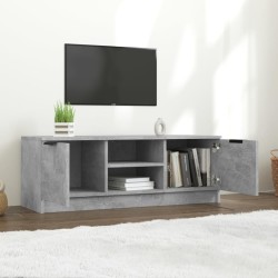 Meuble TV Gris béton 102x35x36,5 cm Bois d'ingénierie 623076623076