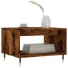 Table basse chêne fumé 60x50x40 cm bois d'ingénierie 623077623077